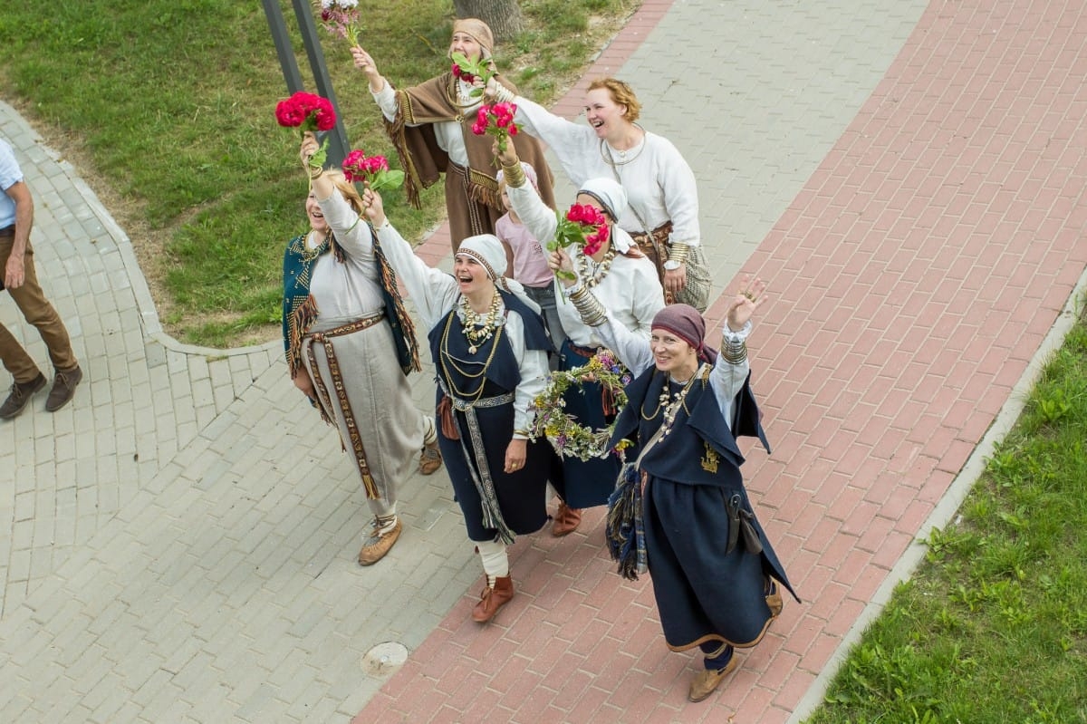 "Baltica 2015" gājiens Rēzeknē / "Baltica 2015" participants' procession