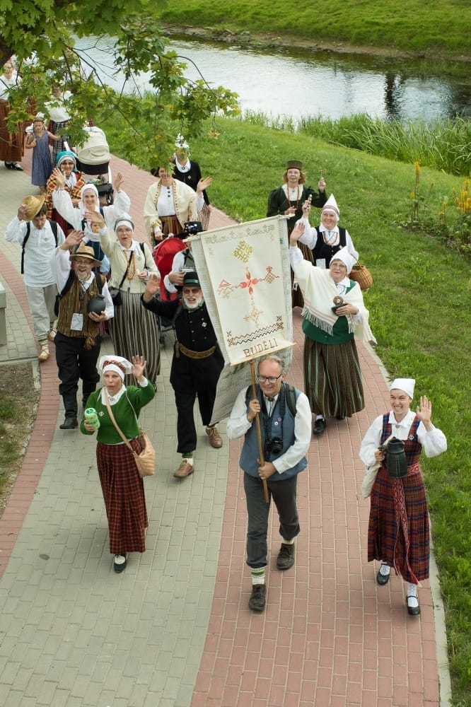 "Baltica 2015" gājiens Rēzeknē / "Baltica 2015" participants' procession