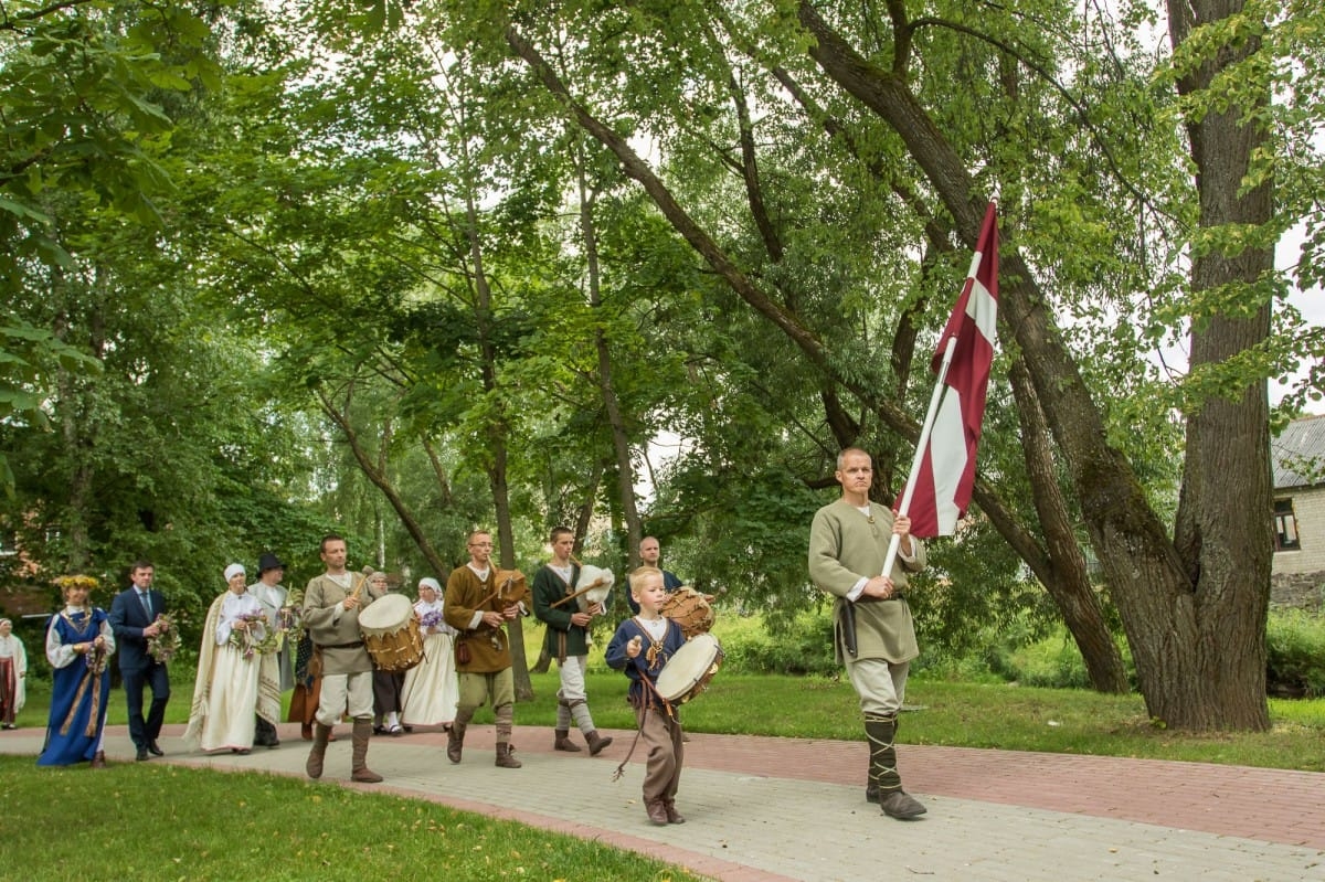 "Baltica 2015" gājiens Rēzeknē / "Baltica 2015" participants' procession