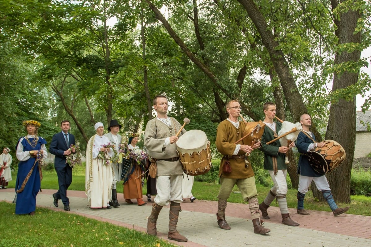 "Baltica 2015" gājiens Rēzeknē / "Baltica 2015" participants' procession