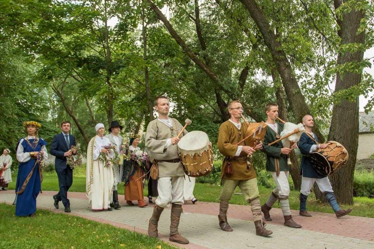 "Baltica 2015" gājiens Rēzeknē / "Baltica 2015" participants' procession