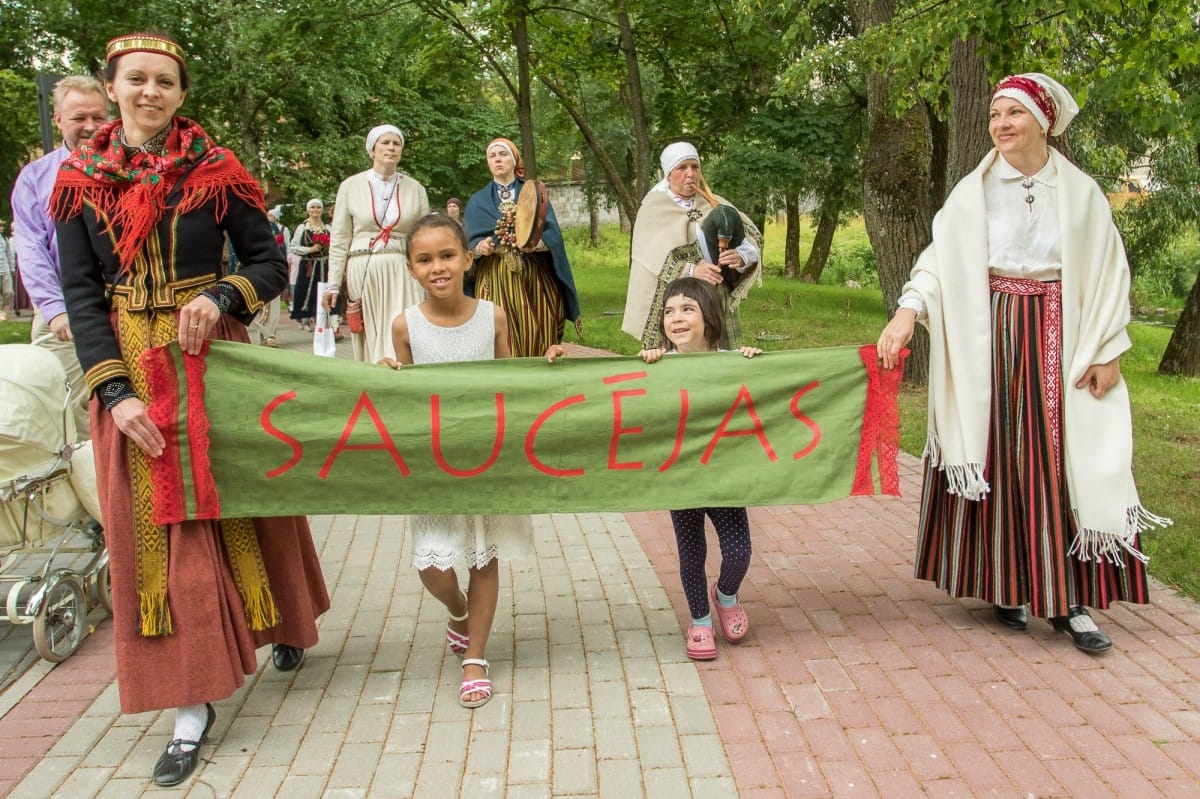 "Baltica 2015" gājiens Rēzeknē / "Baltica 2015" participants' procession