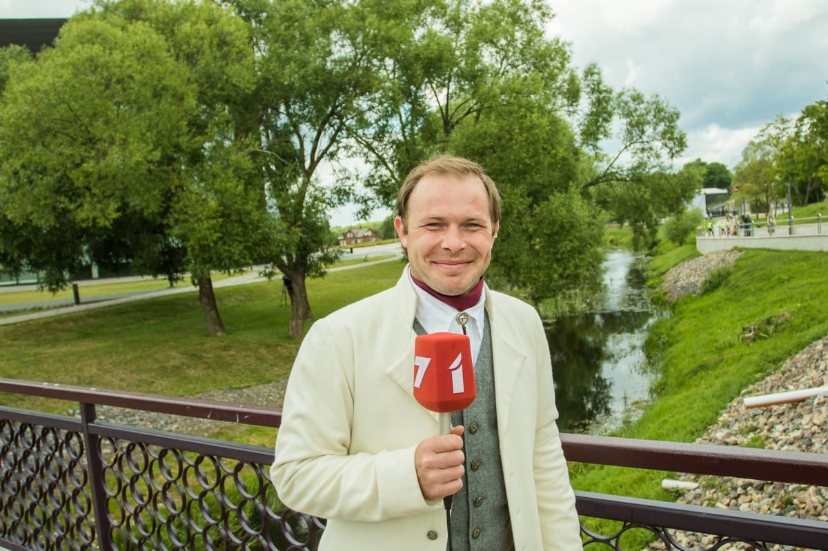 "Baltica 2015" gājiens Rēzeknē / "Baltica 2015" participants' procession