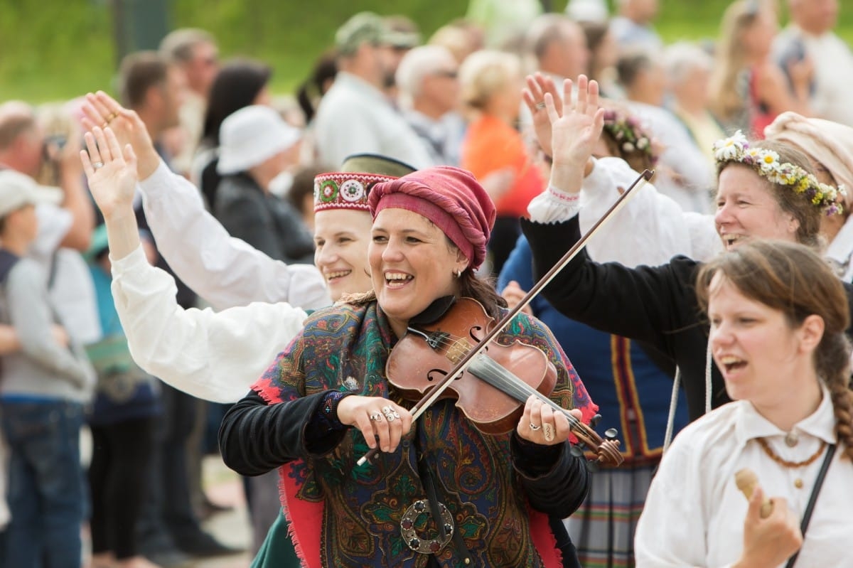 "Baltica 2015" gājiens Rēzeknē / "Baltica 2015" participants' procession