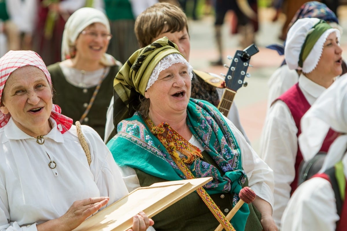 "Baltica 2015" gājiens Rēzeknē / "Baltica 2015" participants' procession