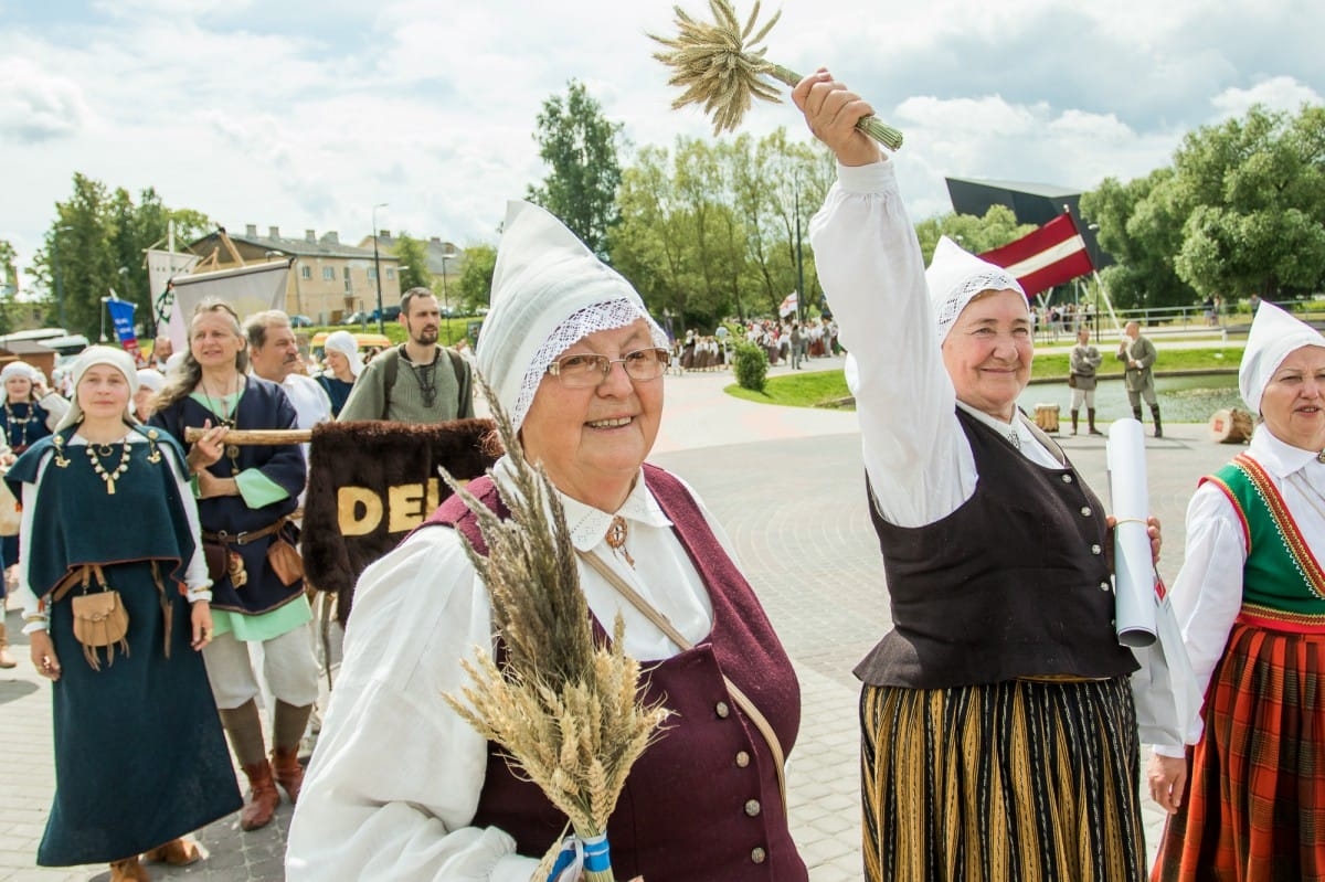 "Baltica 2015" gājiens Rēzeknē / "Baltica 2015" participants' procession