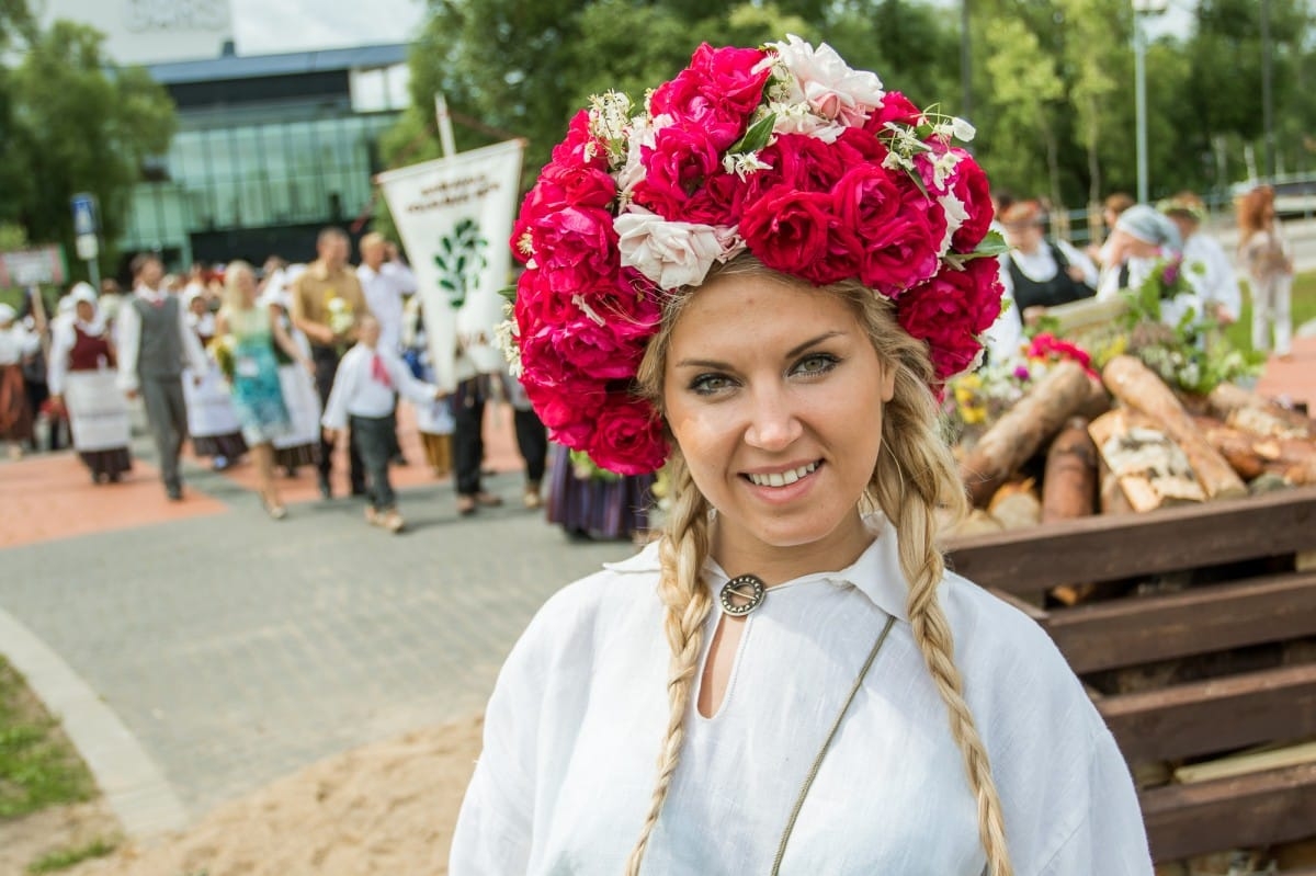 "Baltica 2015" gājiens Rēzeknē / "Baltica 2015" participants' procession