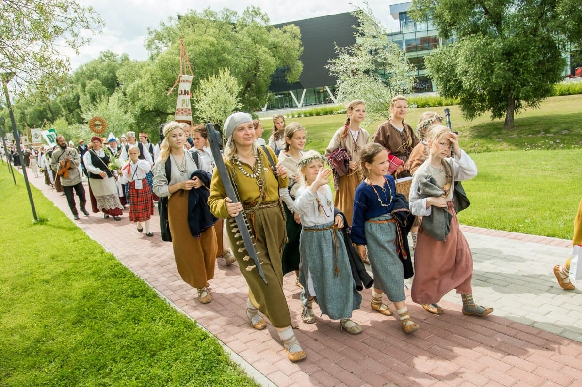 "Baltica 2015" gājiens Rēzeknē / "Baltica 2015" participants' procession