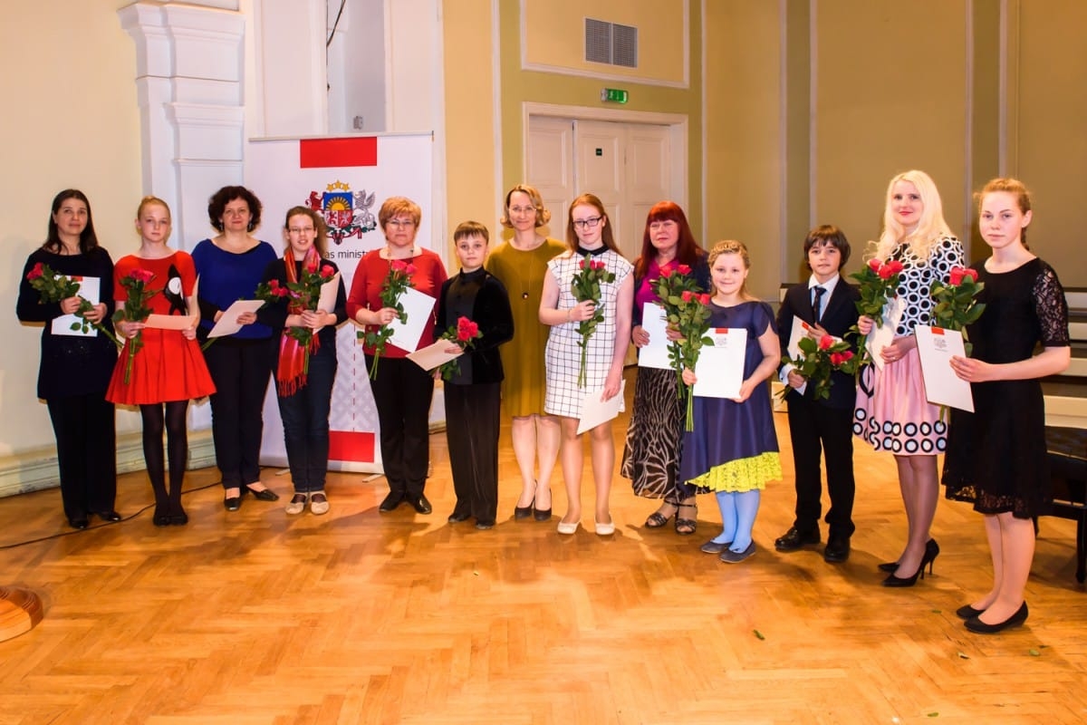 Kultūras ministrijas apbalvojuma un Cimzes balvas pasniegšanas ceremonija