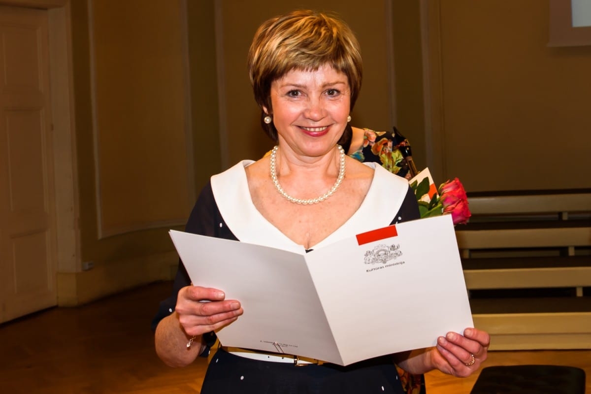 Kultūras ministrijas apbalvojuma un Cimzes balvas pasniegšanas ceremonija