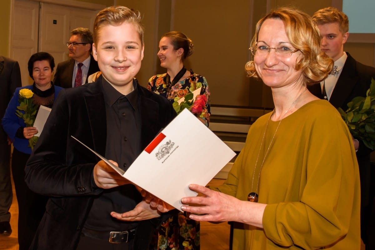 Kultūras ministrijas apbalvojuma un Cimzes balvas pasniegšanas ceremonija