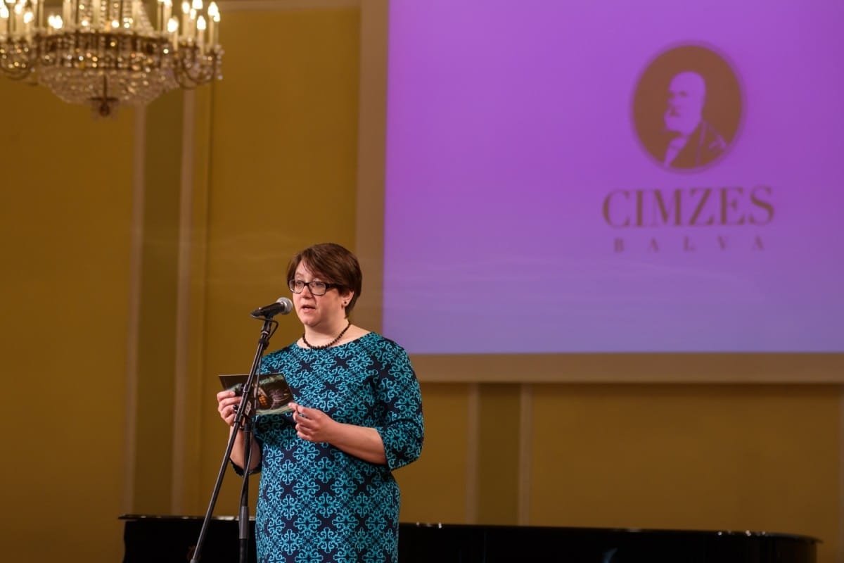 Kultūras ministrijas apbalvojuma un Cimzes balvas pasniegšanas ceremonija