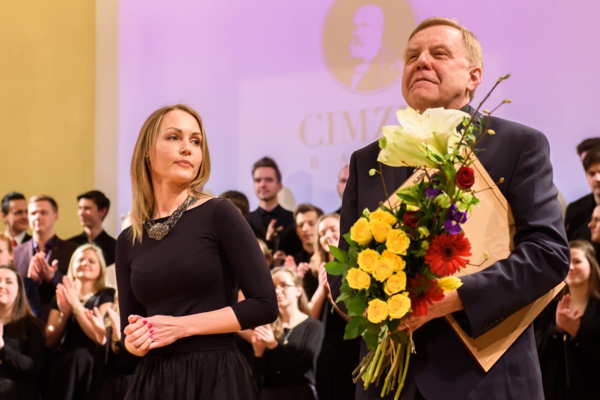 Kultūras ministrijas apbalvojuma un Cimzes balvas pasniegšanas ceremonija