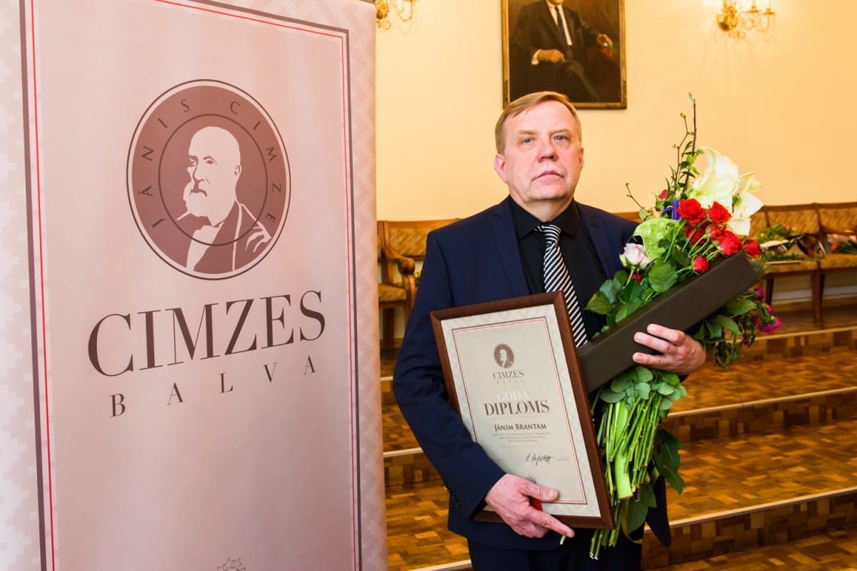 Kultūras ministrijas apbalvojuma un Cimzes balvas pasniegšanas ceremonija