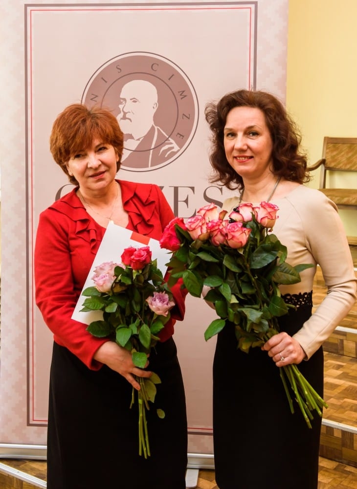 Kultūras ministrijas apbalvojuma un Cimzes balvas pasniegšanas ceremonija