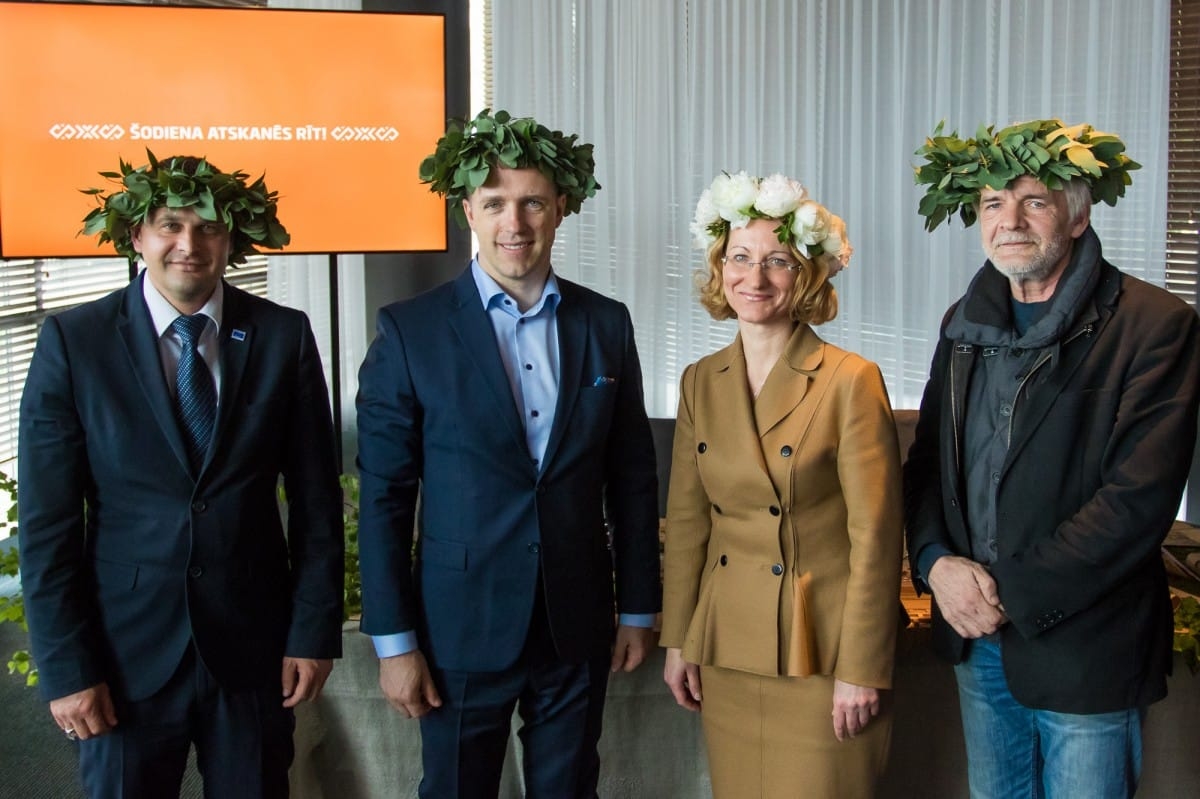 Preses konference par Swedbank atbalstu Dziesmu un deju svētku kustībai