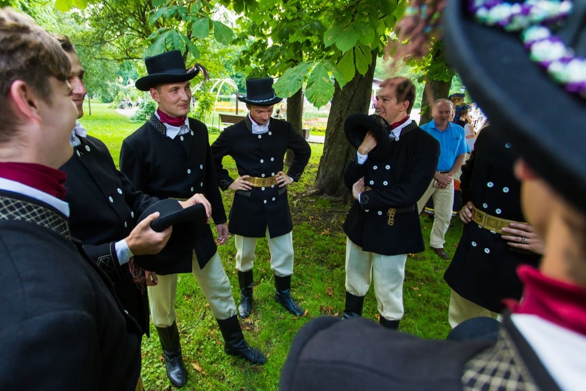 VIII Starptautiskā tautas deju festivāla "Sudmaliņas" atklāšanas diena