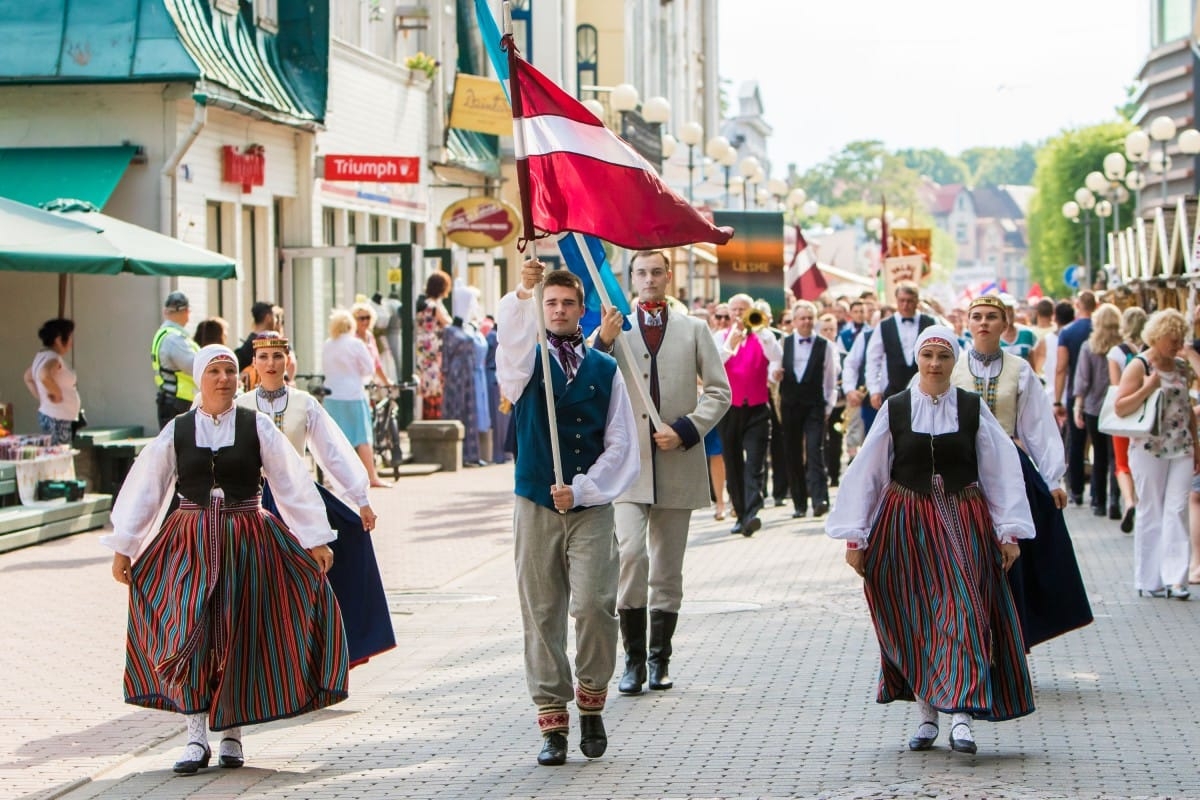 VIII Starptautiskā tautas deju festivāla "Sudmaliņas" atklāšanas diena