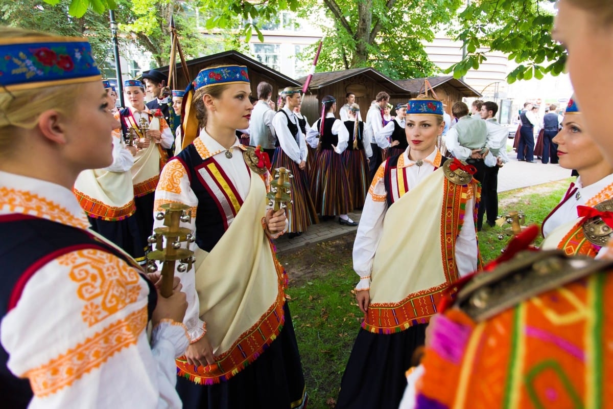 VIII Starptautiskā tautas deju festivāla "Sudmaliņas" atklāšanas diena