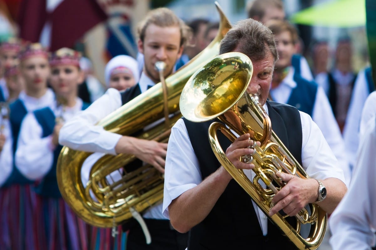 VIII Starptautiskā tautas deju festivāla "Sudmaliņas" atklāšanas diena