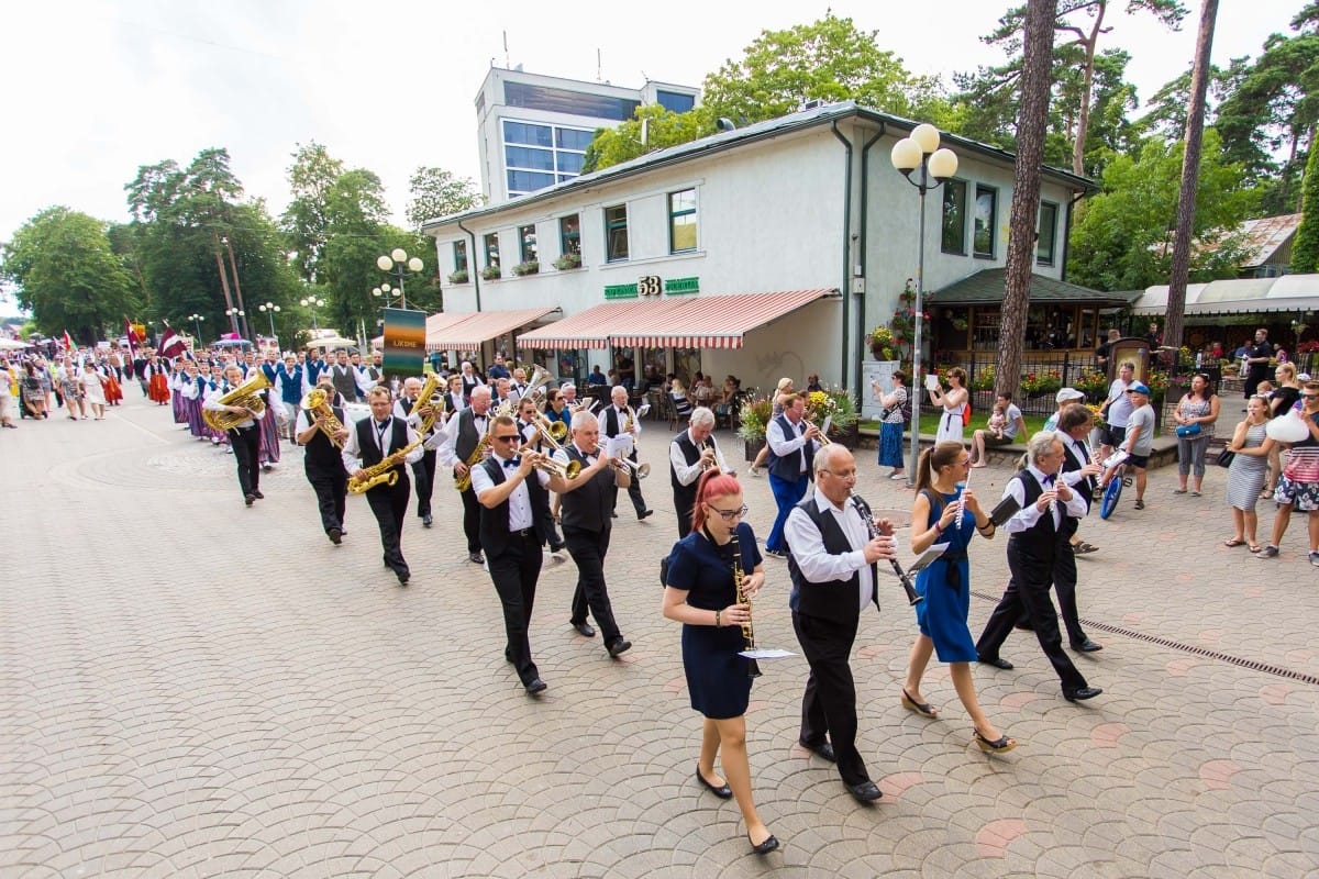 VIII Starptautiskā tautas deju festivāla "Sudmaliņas" atklāšanas diena