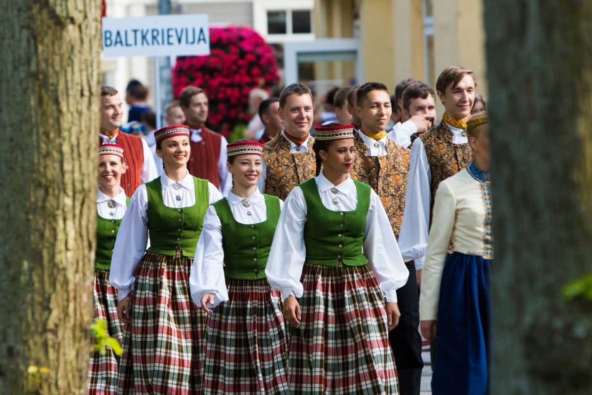 VIII Starptautiskā tautas deju festivāla "Sudmaliņas" atklāšanas diena