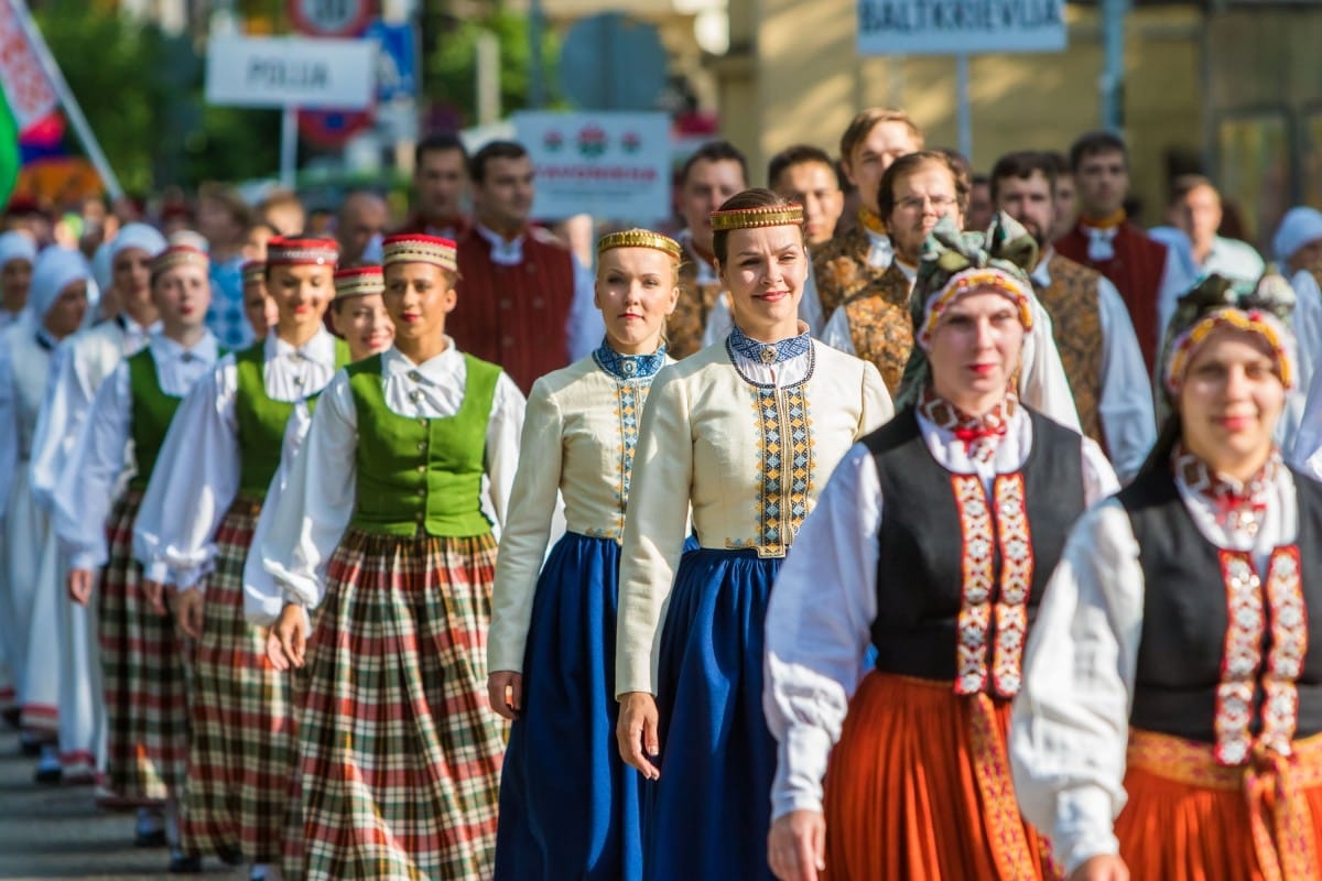 VIII Starptautiskā tautas deju festivāla "Sudmaliņas" atklāšanas diena