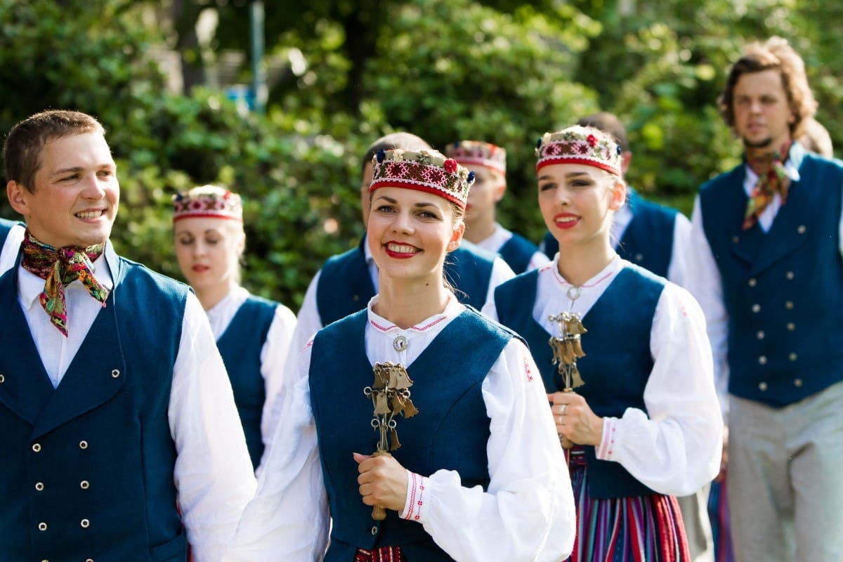VIII Starptautiskā tautas deju festivāla "Sudmaliņas" atklāšanas diena