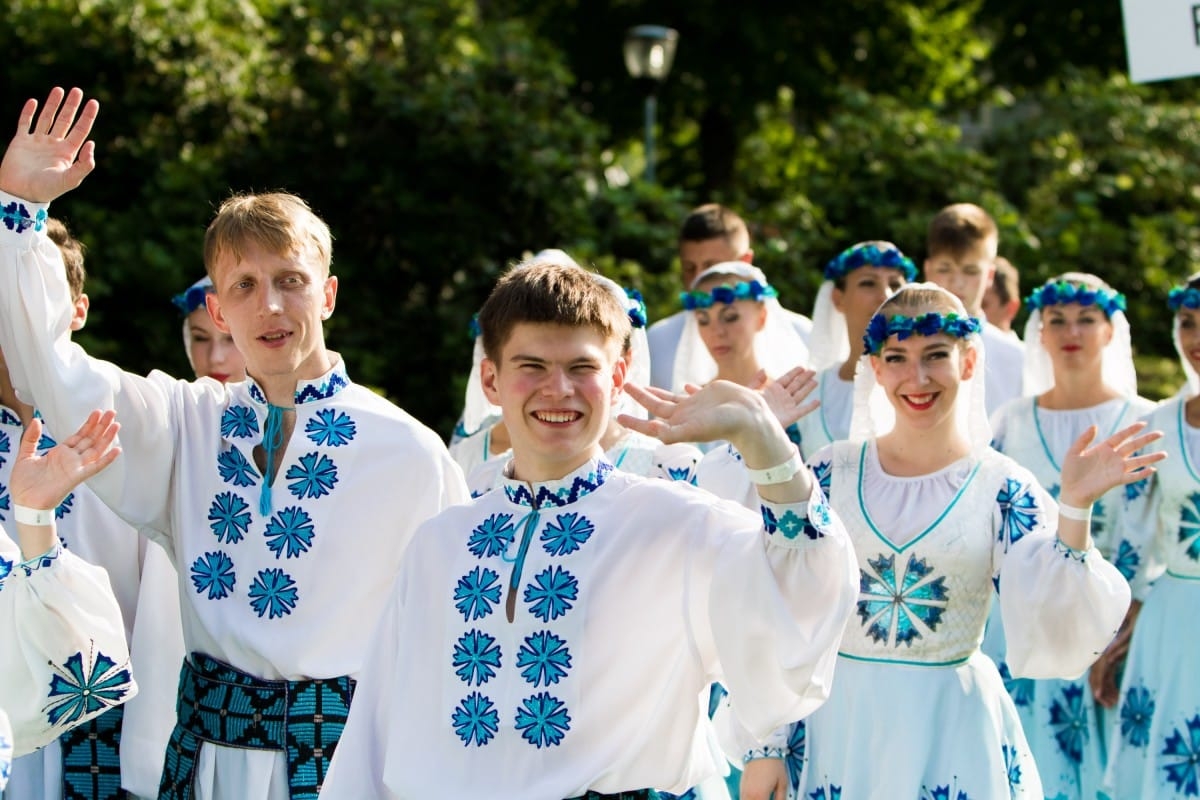 VIII Starptautiskā tautas deju festivāla "Sudmaliņas" atklāšanas diena