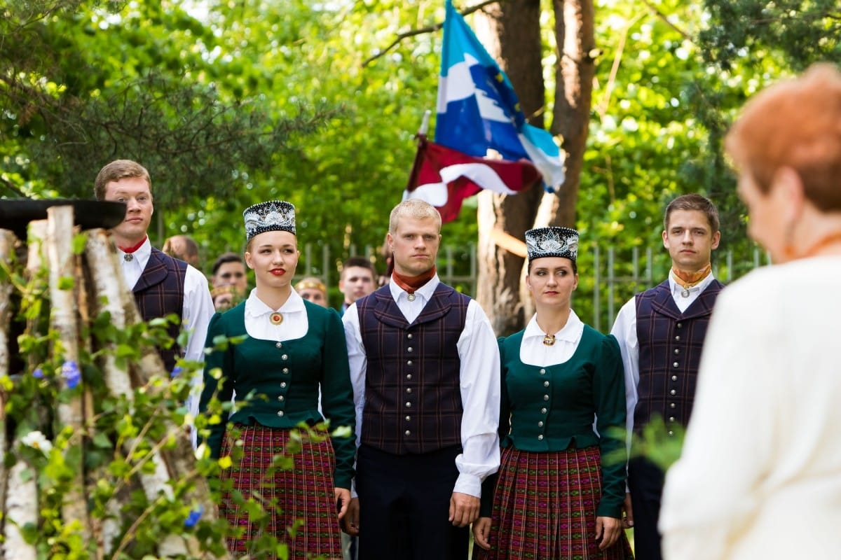VIII Starptautiskā tautas deju festivāla "Sudmaliņas" atklāšanas diena