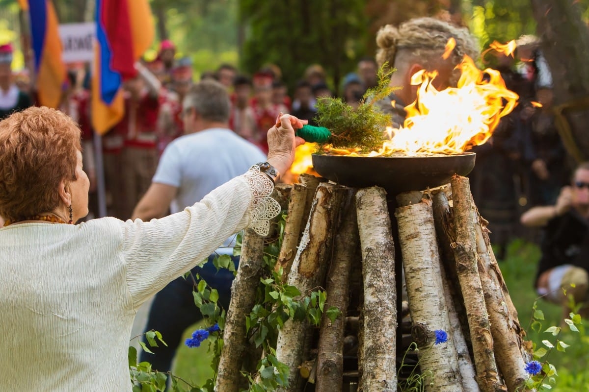 VIII Starptautiskā tautas deju festivāla "Sudmaliņas" atklāšanas diena
