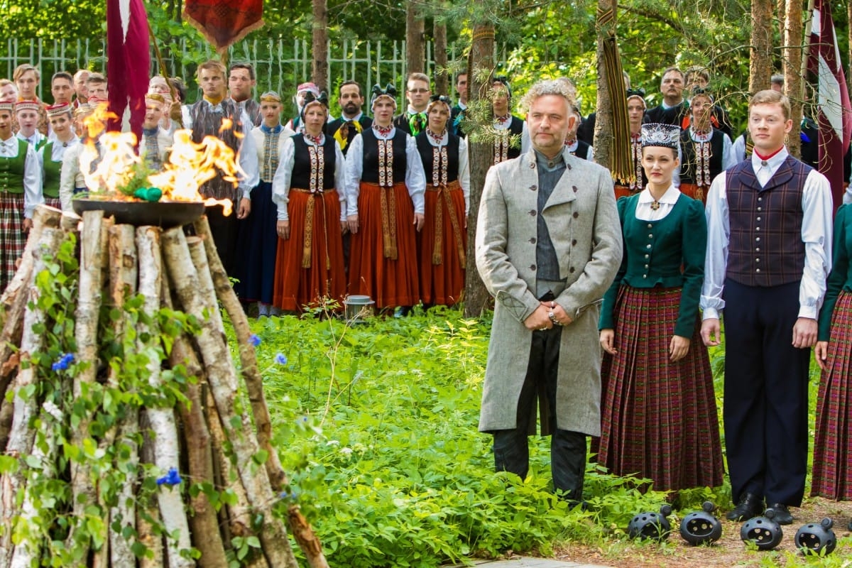 VIII Starptautiskā tautas deju festivāla "Sudmaliņas" atklāšanas diena