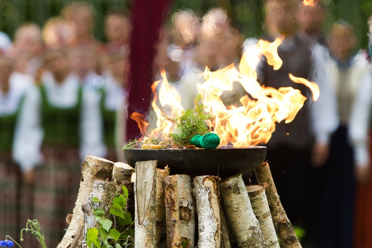 VIII Starptautiskā tautas deju festivāla "Sudmaliņas" atklāšanas diena