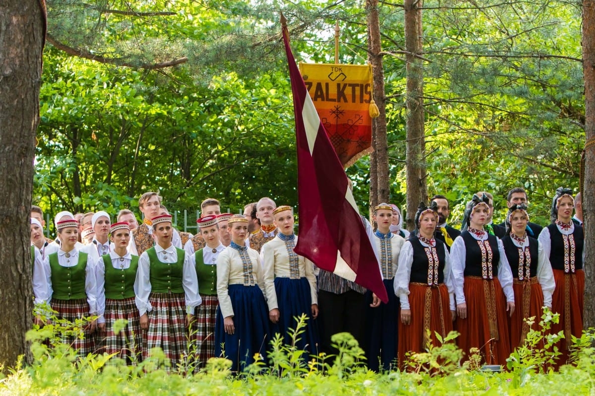 VIII Starptautiskā tautas deju festivāla "Sudmaliņas" atklāšanas diena