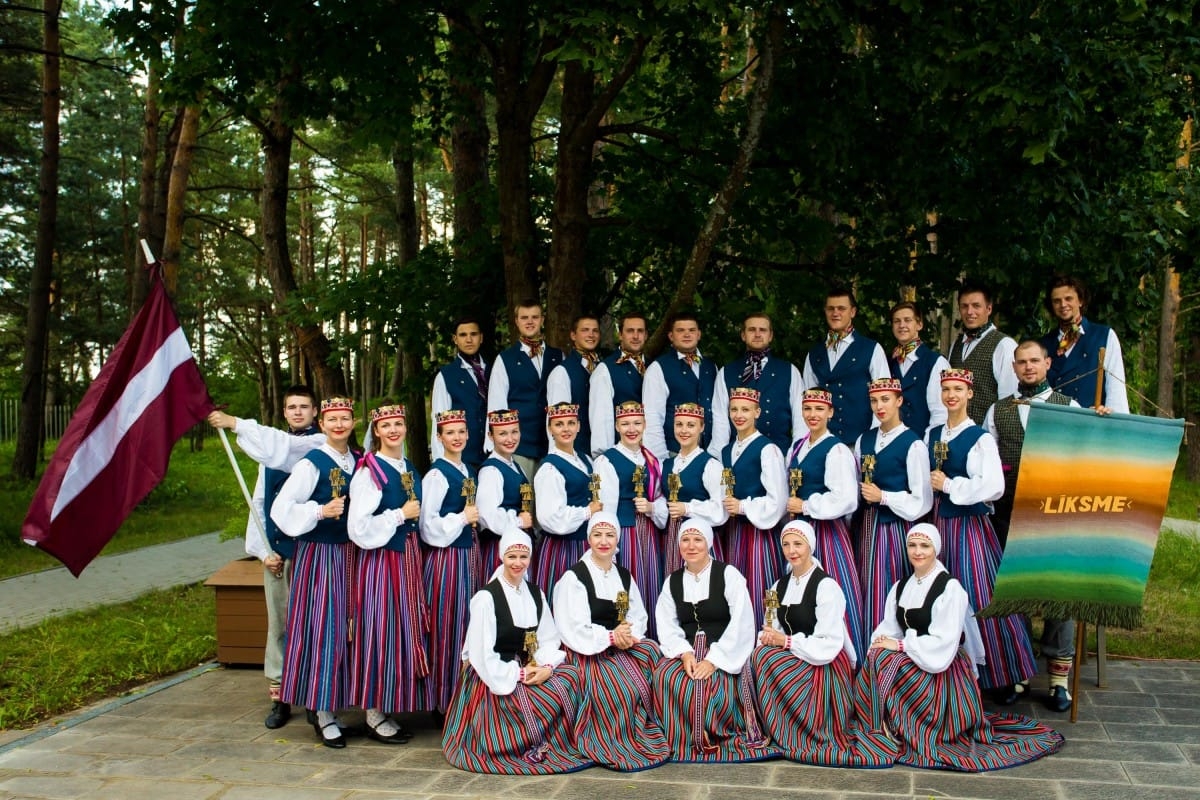 VIII Starptautiskā tautas deju festivāla "Sudmaliņas" atklāšanas diena