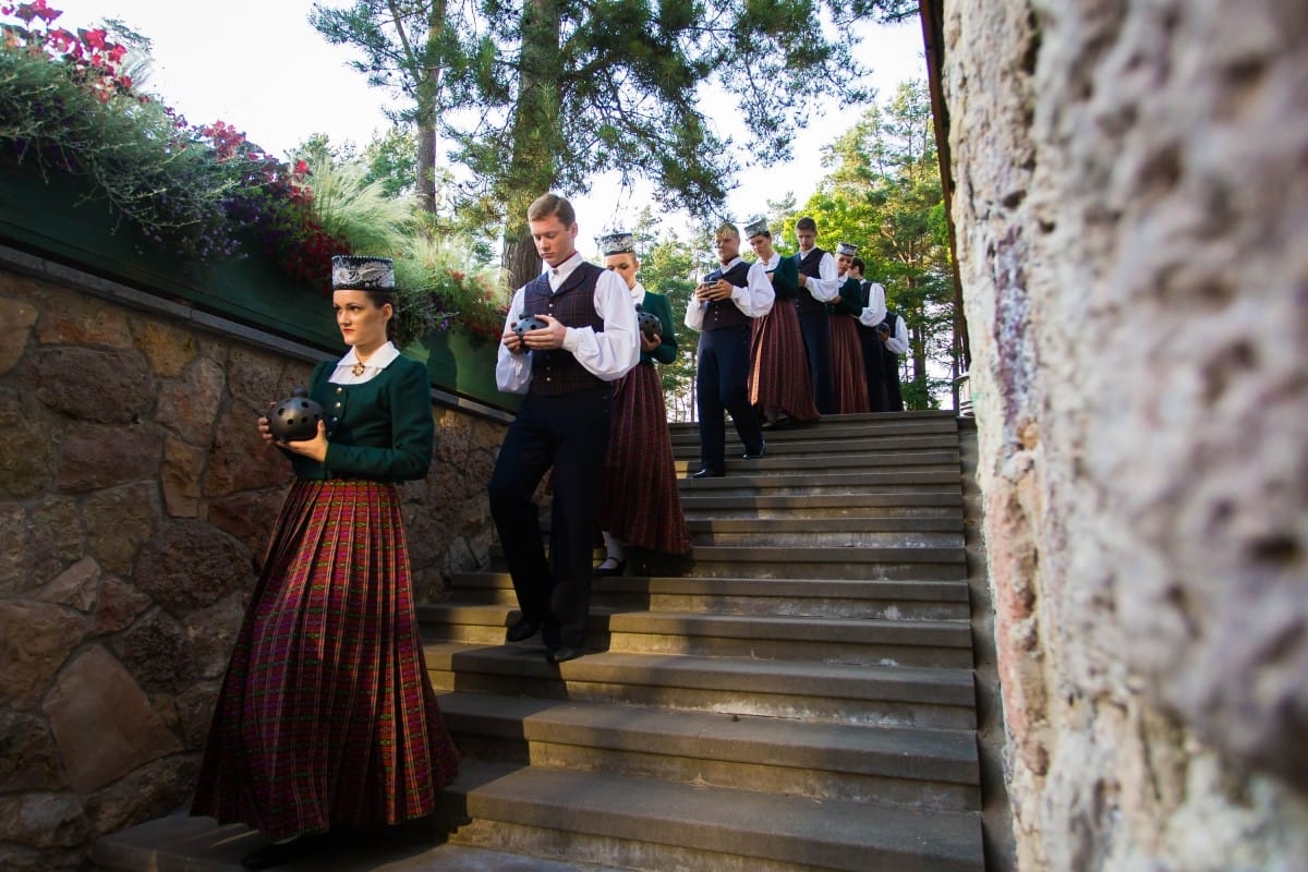 VIII Starptautiskā tautas deju festivāla "Sudmaliņas" atklāšanas diena