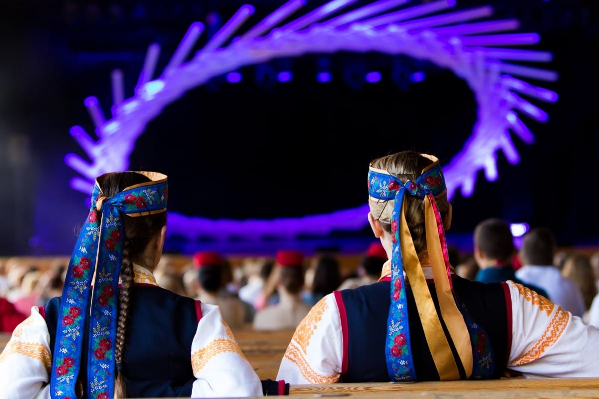VIII Starptautiskā tautas deju festivāla "Sudmaliņas" atklāšanas diena