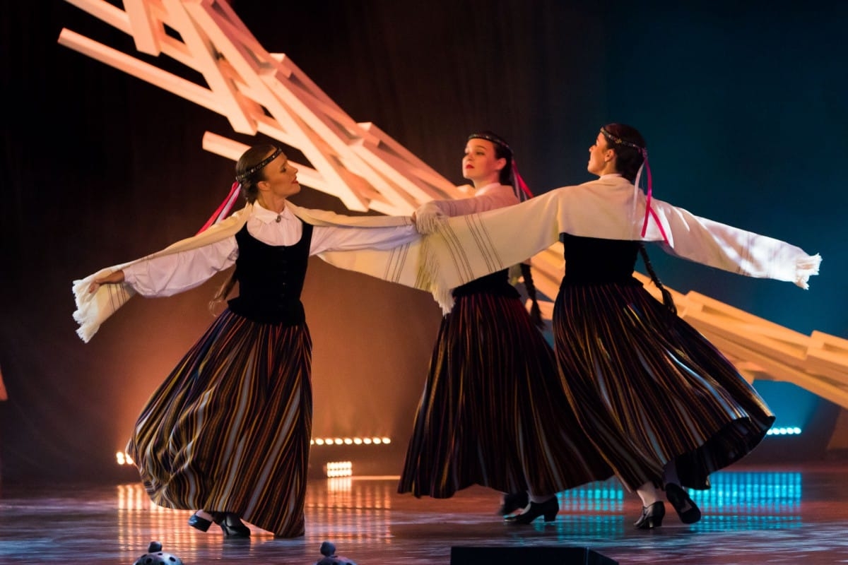 VIII Starptautiskā tautas deju festivāla "Sudmaliņas" atklāšanas diena