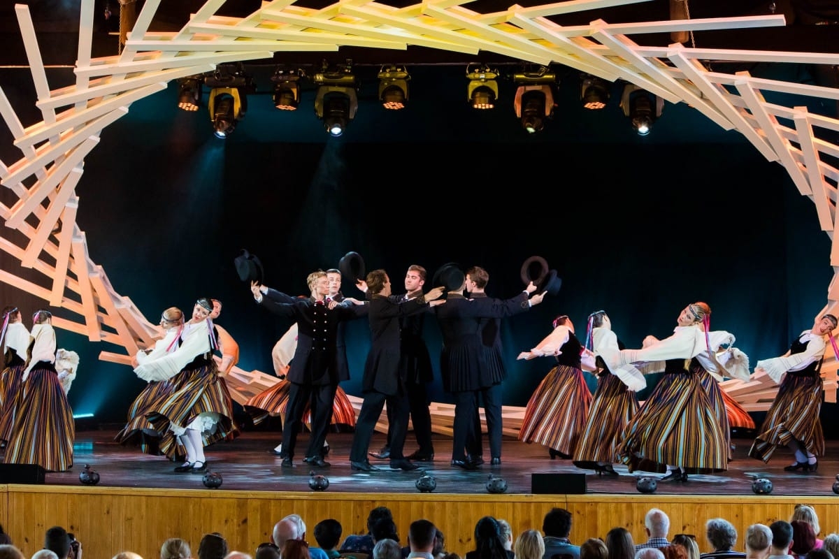 VIII Starptautiskā tautas deju festivāla "Sudmaliņas" atklāšanas diena