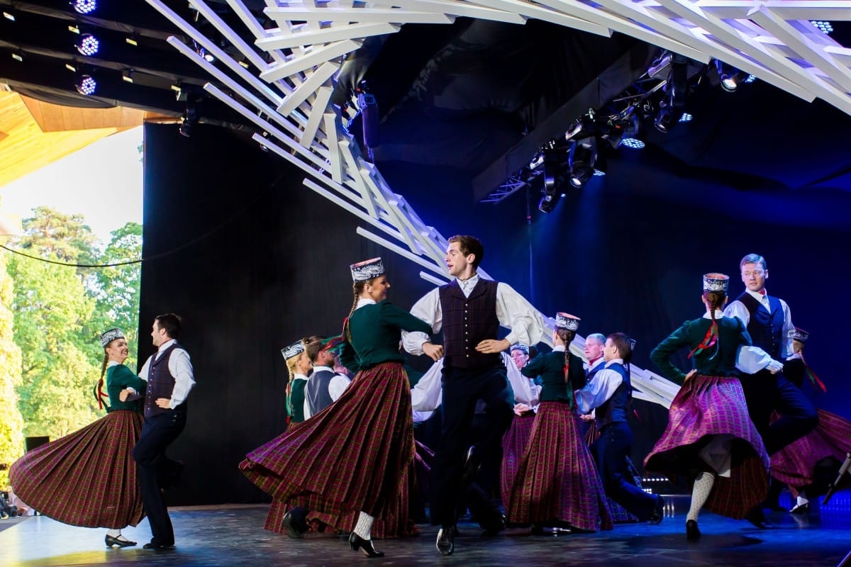 VIII Starptautiskā tautas deju festivāla "Sudmaliņas" atklāšanas diena