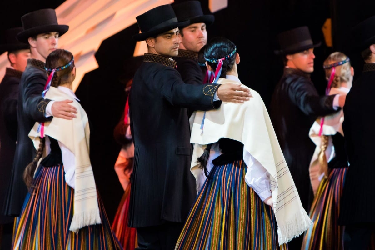 VIII Starptautiskā tautas deju festivāla "Sudmaliņas" atklāšanas diena