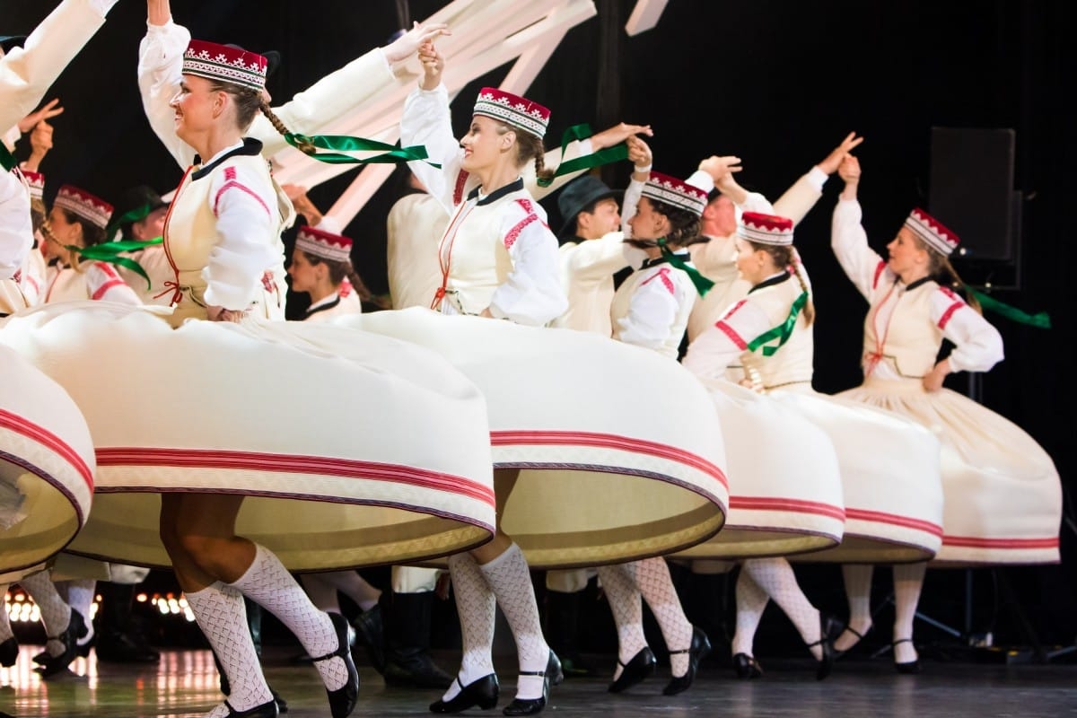 VIII Starptautiskā tautas deju festivāla "Sudmaliņas" atklāšanas diena