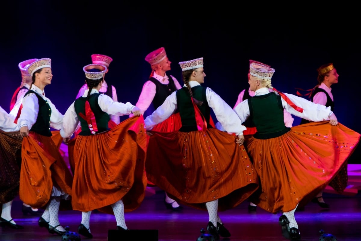 VIII Starptautiskā tautas deju festivāla "Sudmaliņas" atklāšanas diena