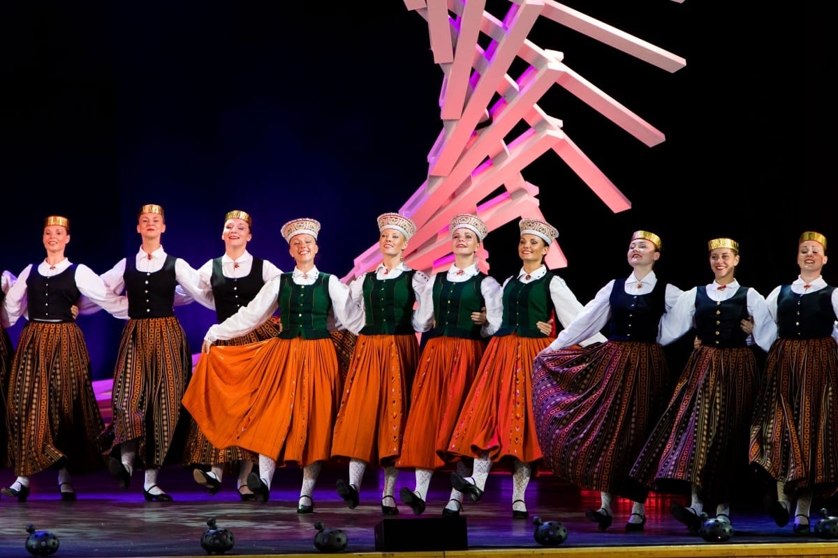 VIII Starptautiskā tautas deju festivāla "Sudmaliņas" atklāšanas diena