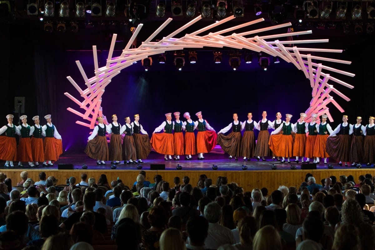 VIII Starptautiskā tautas deju festivāla "Sudmaliņas" atklāšanas diena