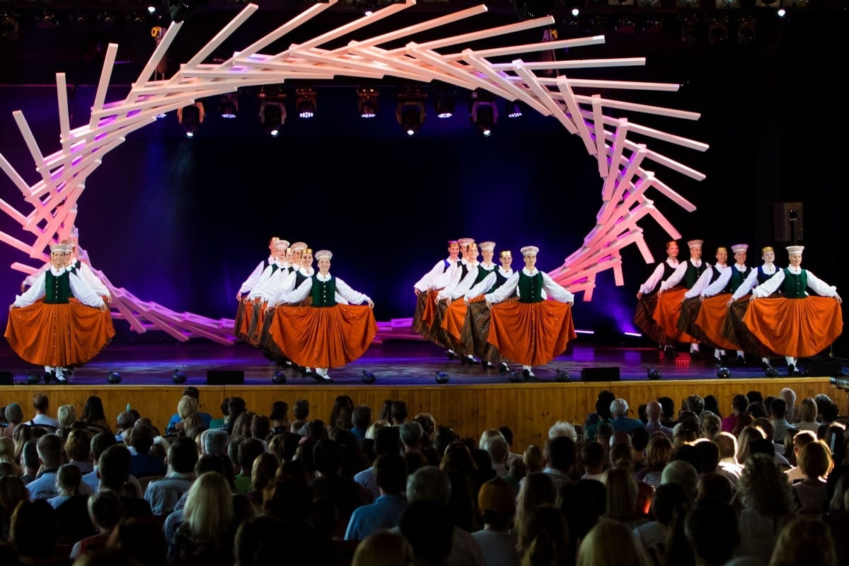 VIII Starptautiskā tautas deju festivāla "Sudmaliņas" atklāšanas diena