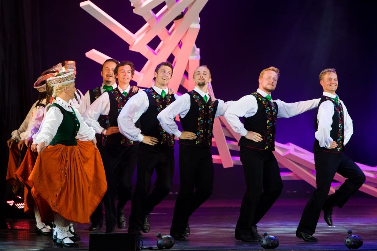 VIII Starptautiskā tautas deju festivāla "Sudmaliņas" atklāšanas diena