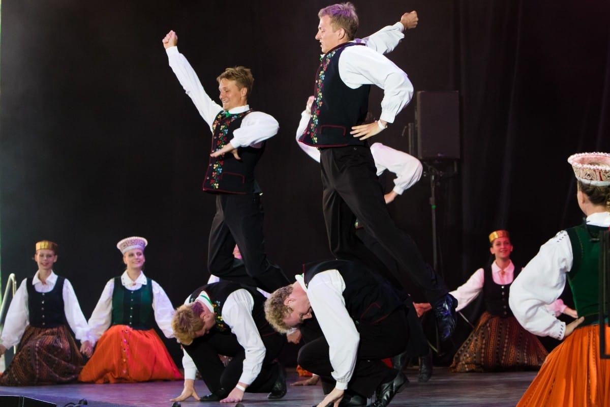 VIII Starptautiskā tautas deju festivāla "Sudmaliņas" atklāšanas diena