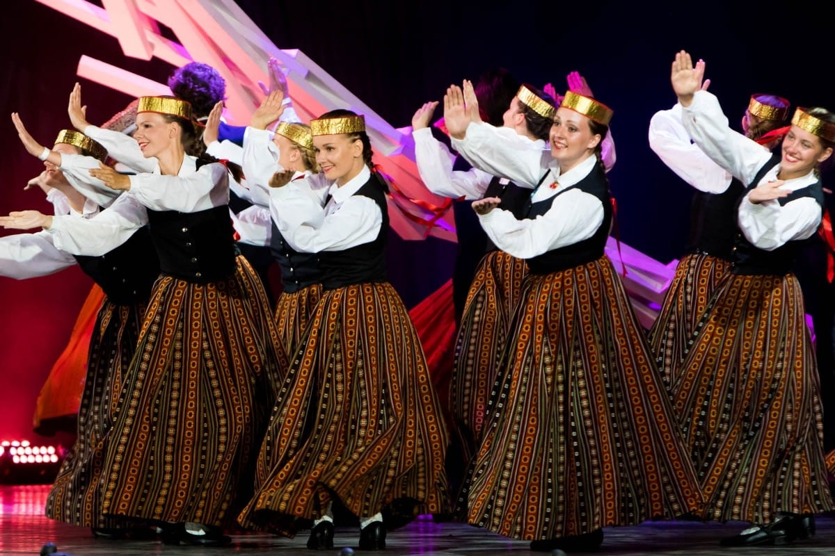 VIII Starptautiskā tautas deju festivāla "Sudmaliņas" atklāšanas diena