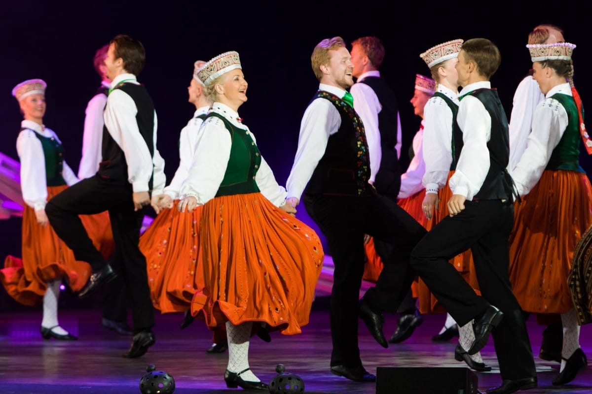 VIII Starptautiskā tautas deju festivāla "Sudmaliņas" atklāšanas diena